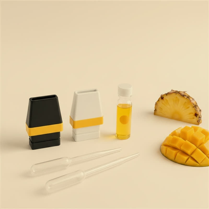 CAPNOS Tropical Fruit flavor cap pack with pineapple and mango