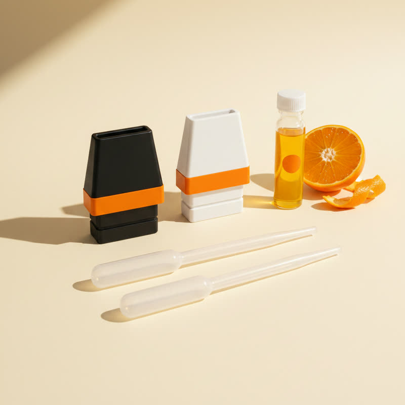 CAPNOS Orange Citrus flavor cap pack with halved orange
